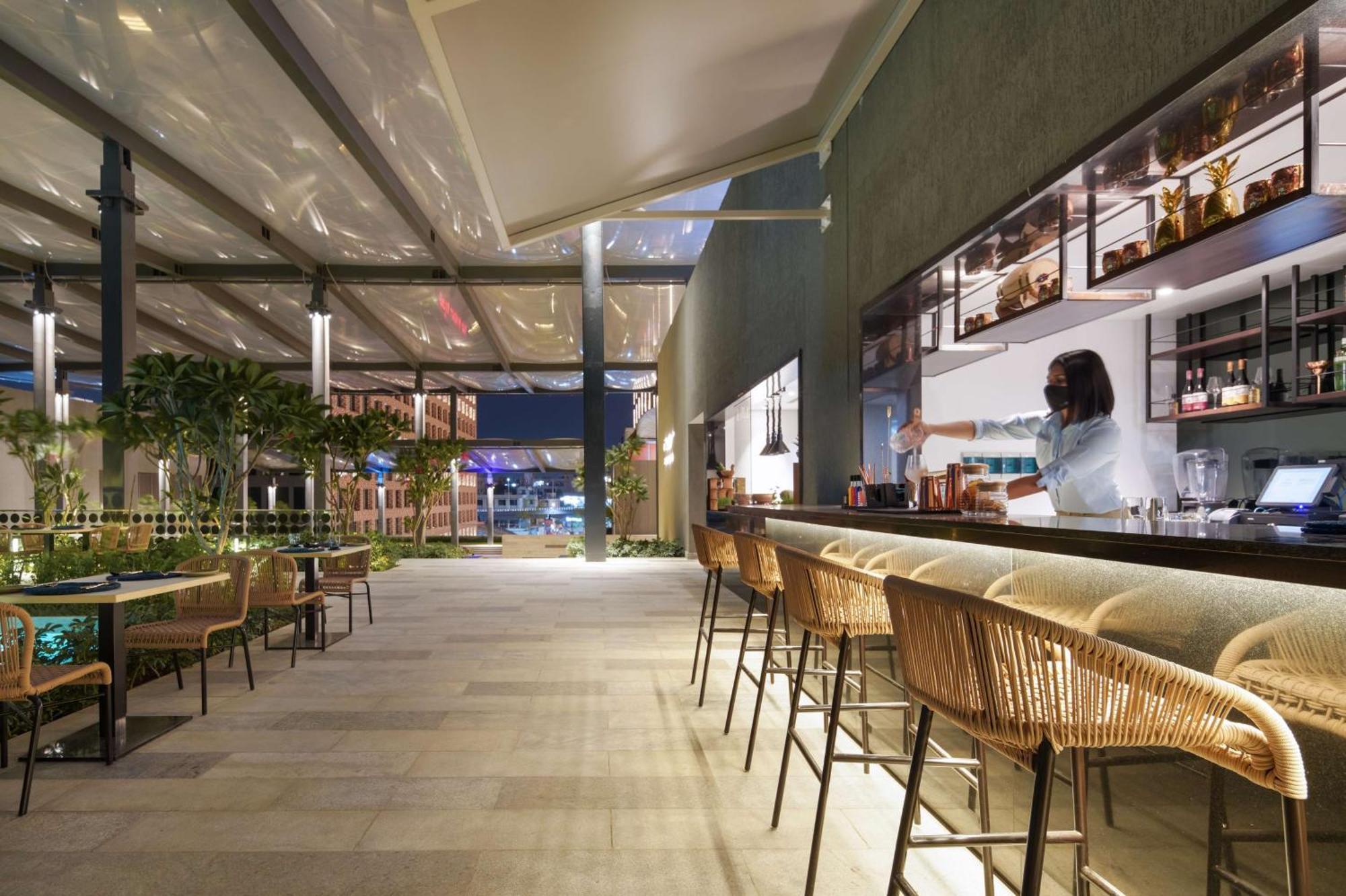 Hotel Hilton Bengaluru Embassy Manyata Business Park Extérieur photo